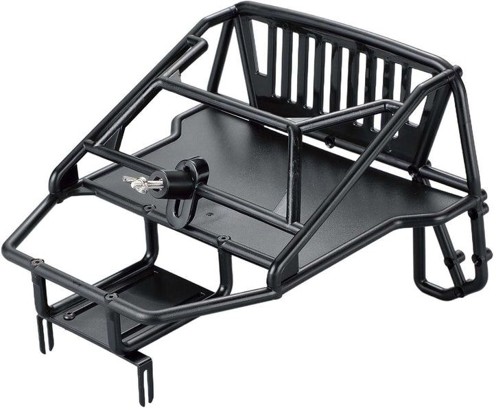 KEEDAD RC Crawler Karosserie Kabine & Rückseitenkäfig RC Body Shell für 1/10 RC Crawler Car TRX4 Axi