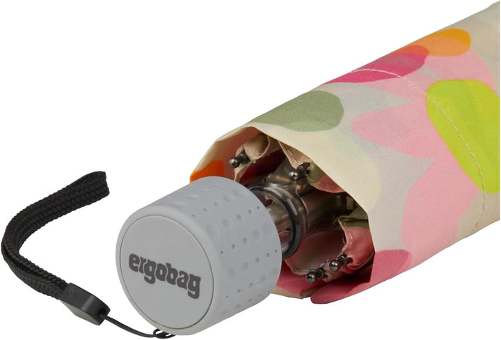 ergobag Regenschirm One Size Flower PowBär - Beige, One Size Flower PowBär - Beige