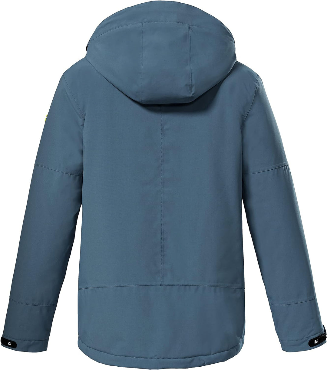 Killtec Jungen Kow 206 Bys Jckt Outdoorjacke Funktionsjacke mit Kapuze, Blau/Grau, 116 EU