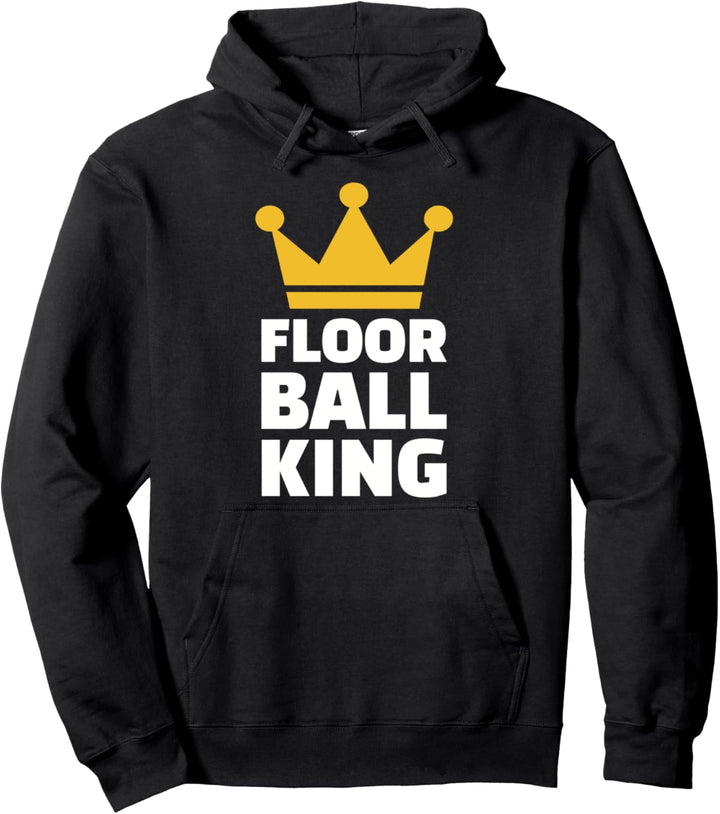 Floorball König Pullover Hoodie