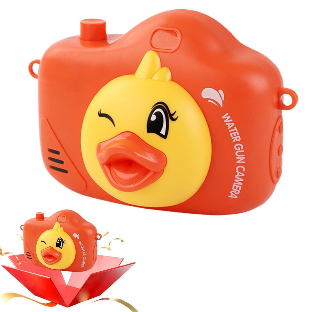 Streichkamera Wasserspielzeug Cartoon Enten Kamera Spritzspiele | Taschengrösse Tier Spritzspielzeug