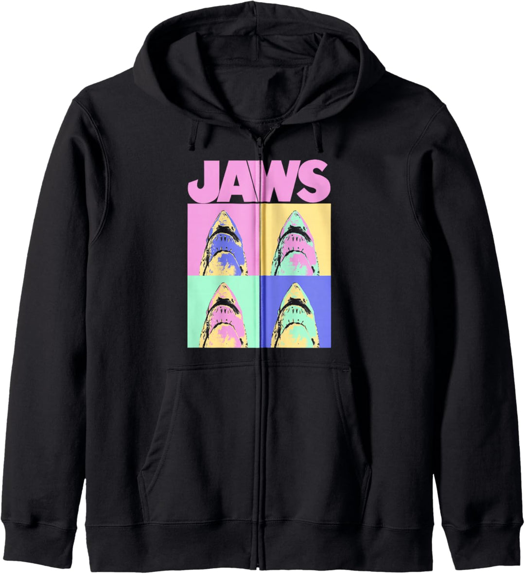 Jaws Retro Grid Box Up Kapuzenjacke
