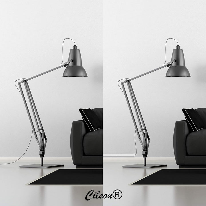 CILSON Kabelkanal 20 m | 20x 1 m Lang, 20x10 mm Breite x Höhe, Weiss, Selbstklebend, Wand- und Decke