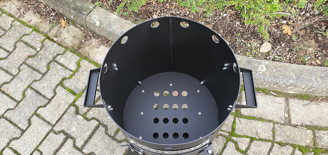 ROBARI Feuerofen + Gusseisen Kasan 12 L mit Deckel Utschak Set Kazan