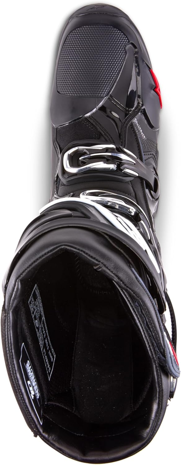 Alpinestars Motocross-Stiefel Tech 10 Enduro Schwarz Gr. 42 42 EU Schwarz Weiss, 42 EU Schwarz Wei&#