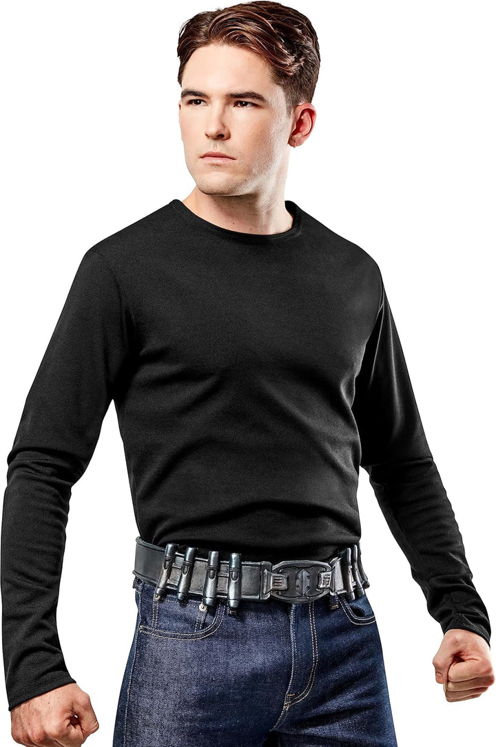 Rubie's Erwachsene DC The Flash Movie Batman Molded Vinyl Utility Belt Costume Accessory Kostüm, abg