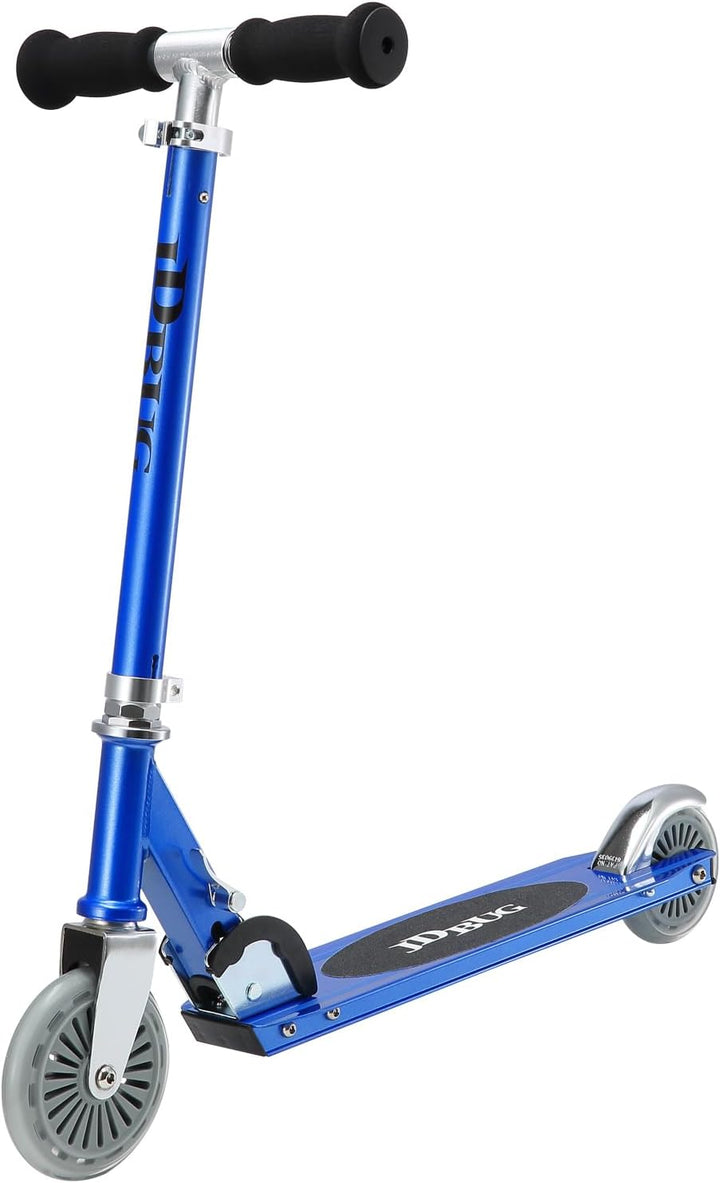 JD Bug Junior-Strassen-Scooter / Roller, MS100, Pastelrosa, Kinder, Junior MS 100, Reflex Blue, 3-8