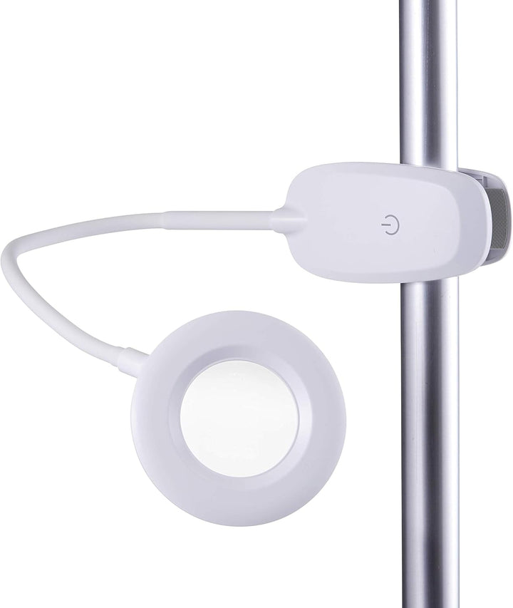 Northpoint Lupenlampe mit Akku Aufladbar Kabellos Lupenleuchte 3x Vergrösserung 1200mAh Li-Io Akku c
