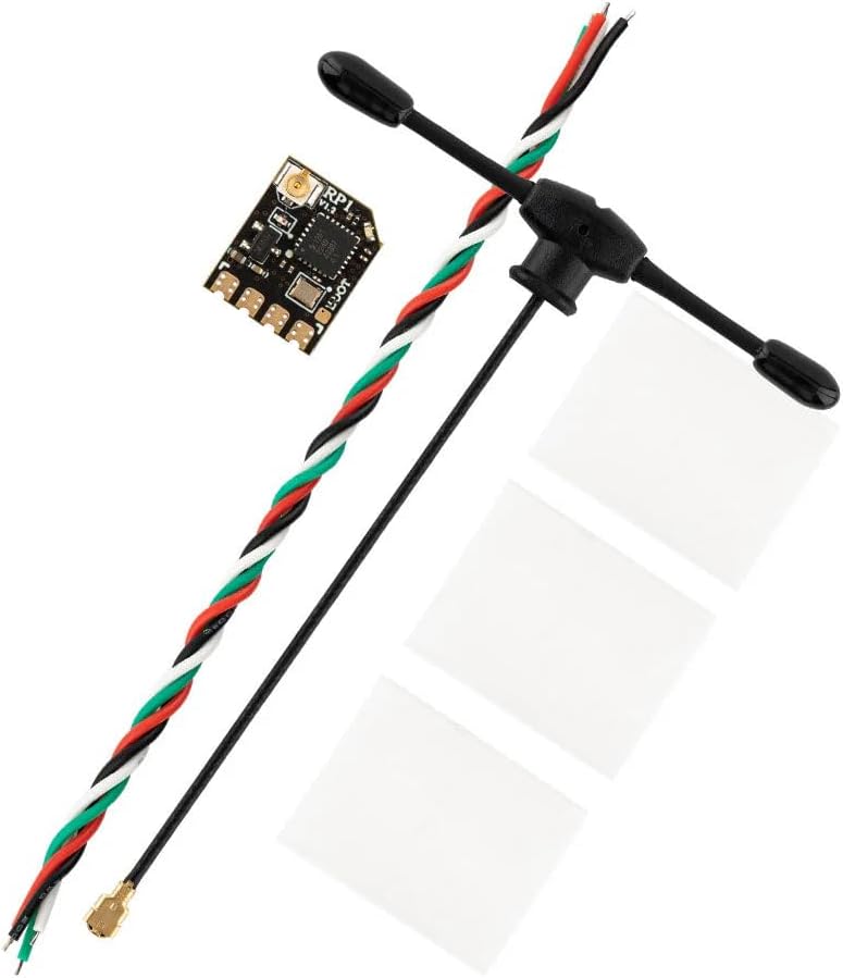 Radiomaster RP1 2,4 GHz ExpressLRS Nano-Empfänger mit 65 mm UFL T-Antenne für ELRS FPV-Sender – eign