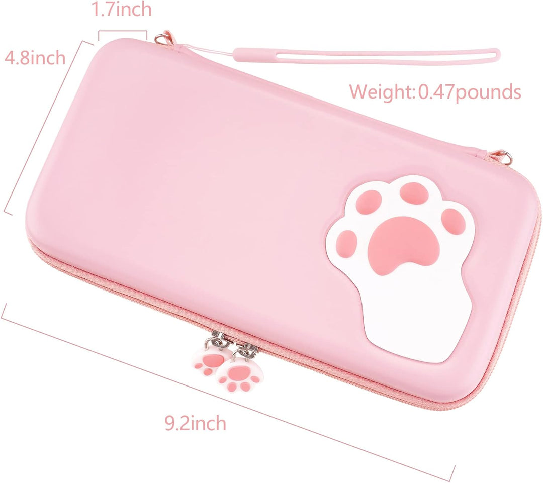 Tasche für Nintendo Switch Lite,Harte Tasche Tragetasche Hülle Case Schutzhülle,weiches Velet Futter