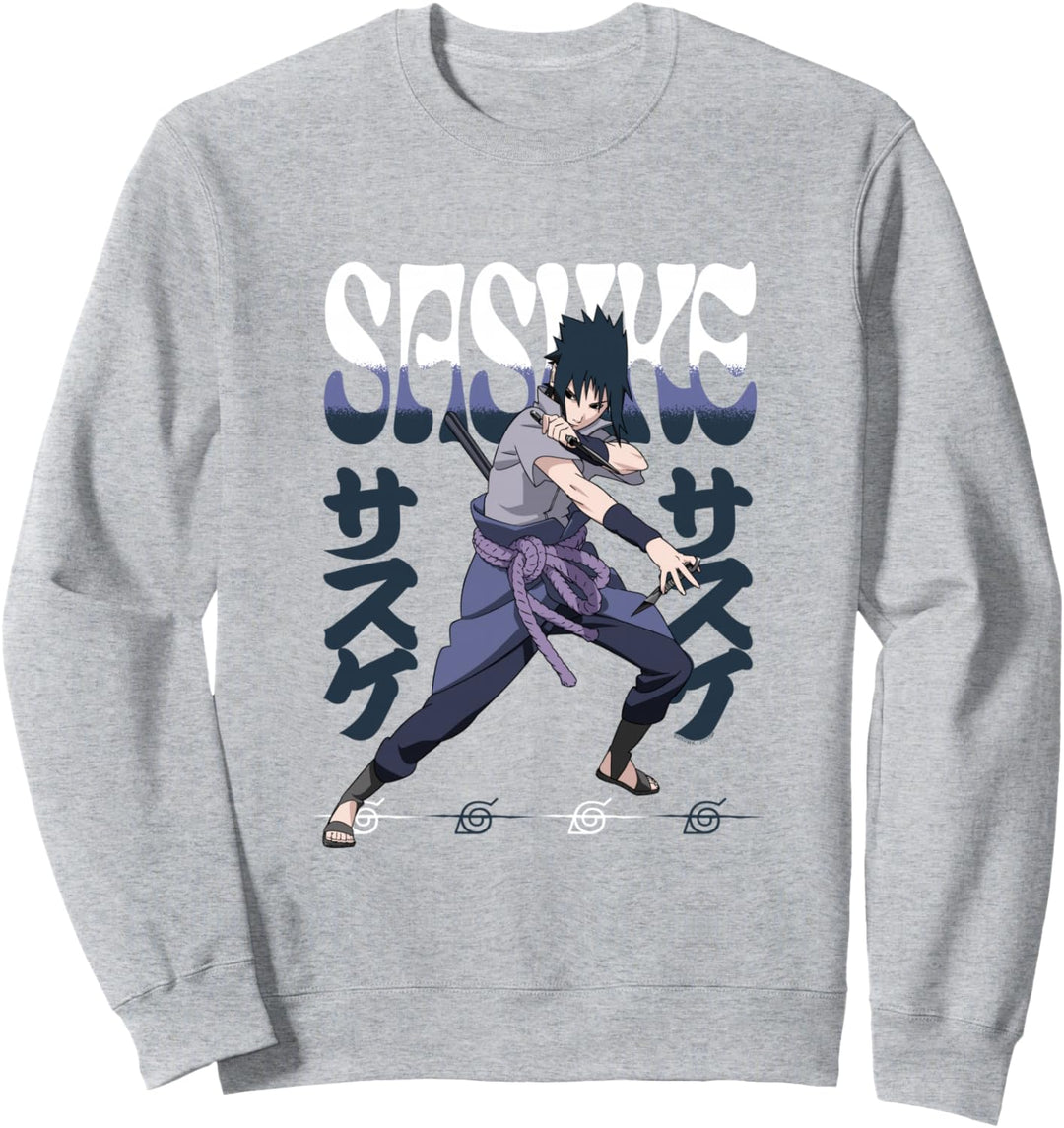 Naruto Shippuden Sasuke Gelehnt Sweatshirt