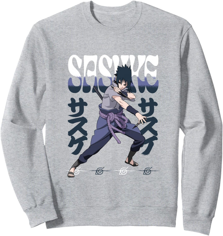 Naruto Shippuden Sasuke Gelehnt Sweatshirt