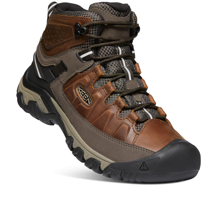 KEEN Herren Targhee 3 Mid Waterproof Wanderstiefel 44.5 EU Chestnut Mulch, 44.5 EU Chestnut Mulch