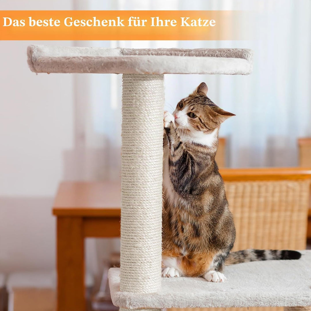 Kratzbaum Ersatzstamm 2 Stück ø8 x 40 cm Sisalstamm | Ersatzteile Stamm Sisal Kratzbaum Zubehör Stap