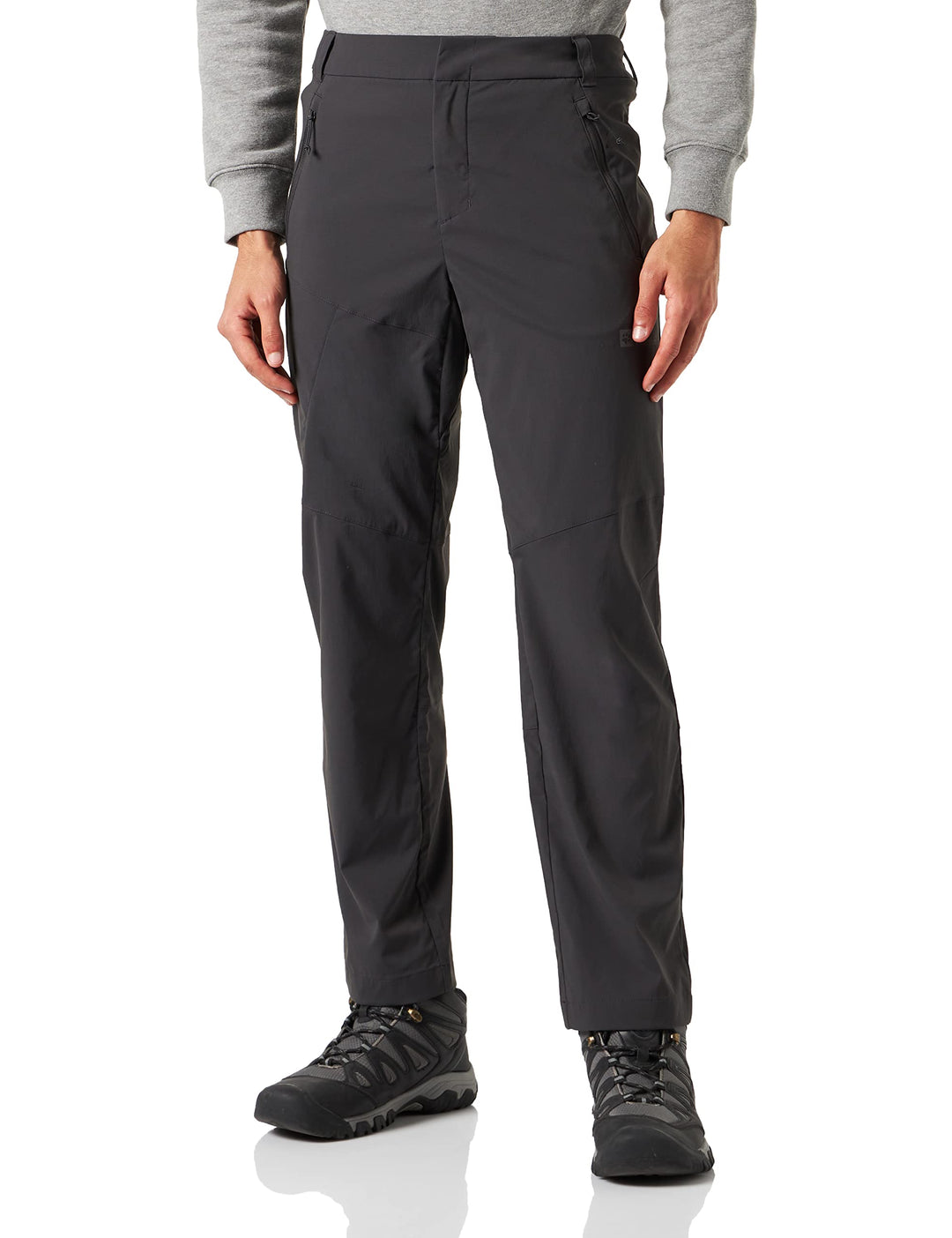 Jack Wolfskin Herren Glastal Pants M Wanderhose, Phantom, 46 EU