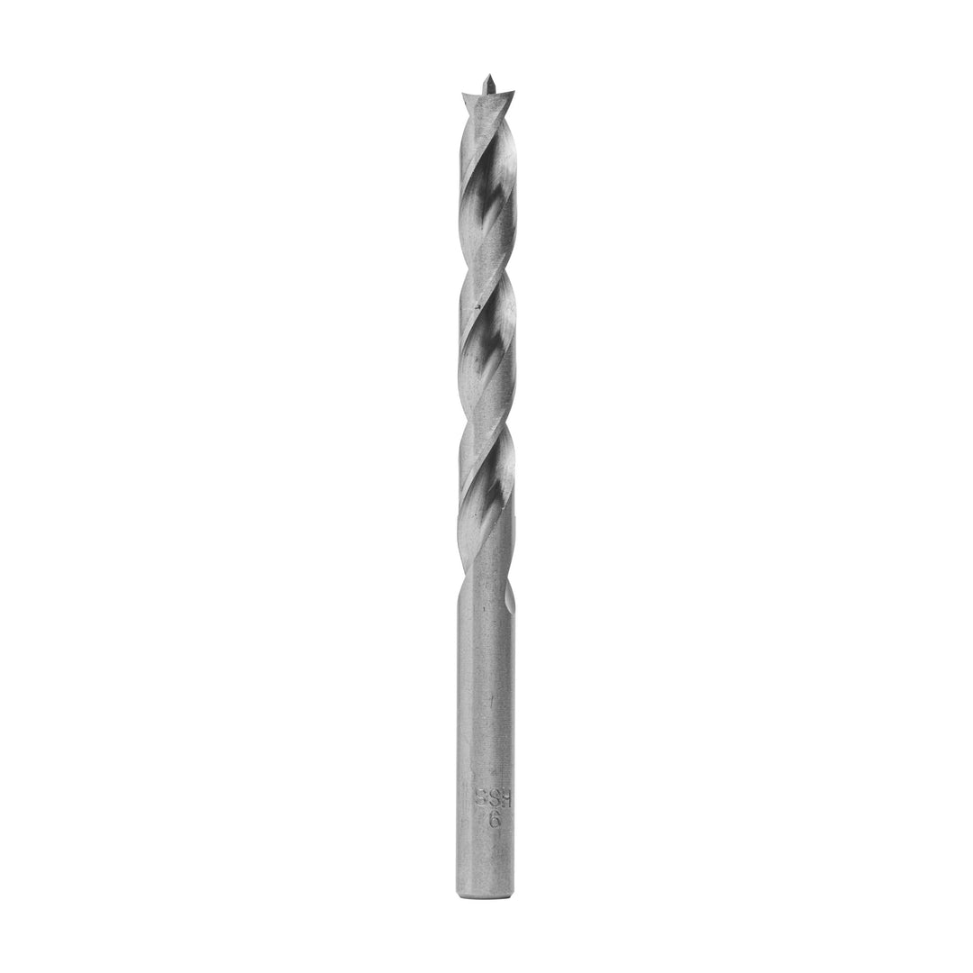 ENT 50090 HSS-G Holzspiralbohrer Ø 9,0 mm geschliffener HSS Holzbohrer mit Zentrierspitze D=9 / NL=7