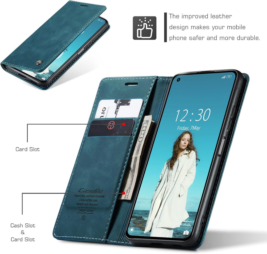Handyhülle für Xiaomi Mi 11 Lite 4G / 5G / 5G NE Hülle, Premium Klapphülle Leder Schutzhülle Klappba