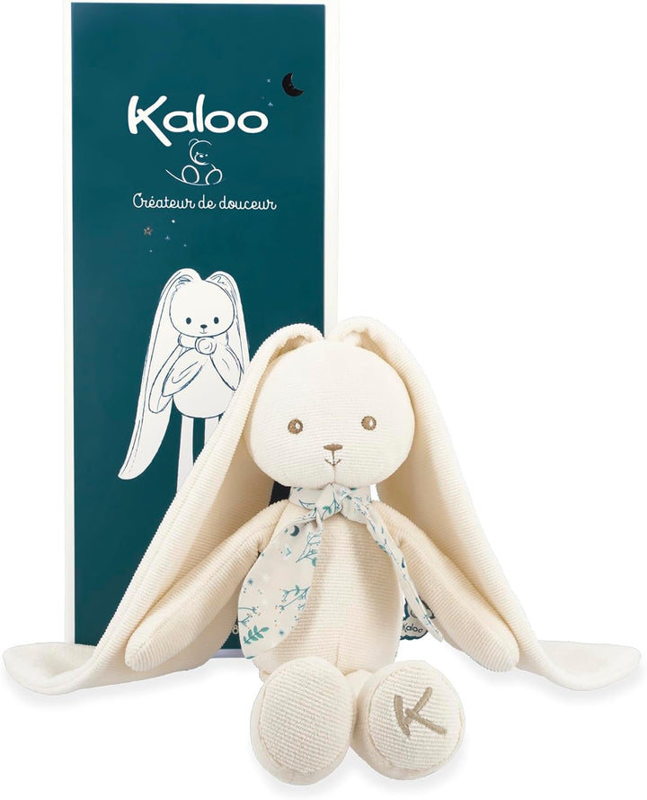 Kaloo - Lapinoo - Pantin Lapin - Baby Plüsch Jersey und Strick - 25 cm - Farbe Creme - Sehr weiches