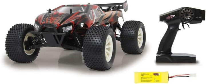 JAMARA 59738 Brecter Truggy 1:10 4WD NiMh 2,4GHz LED-spritzwassergeschützt, Differential/Welle/Achse