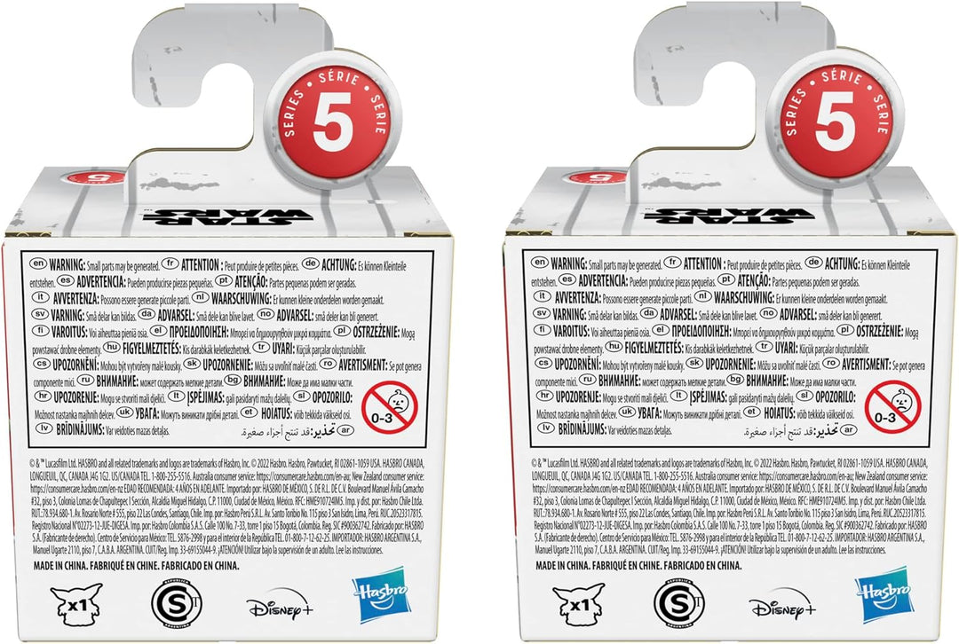 Star Wars The Bounty Collection Serie 5, Grogu Figuren 2er-Pack, Üben mit der Macht, Beskar, Spielze