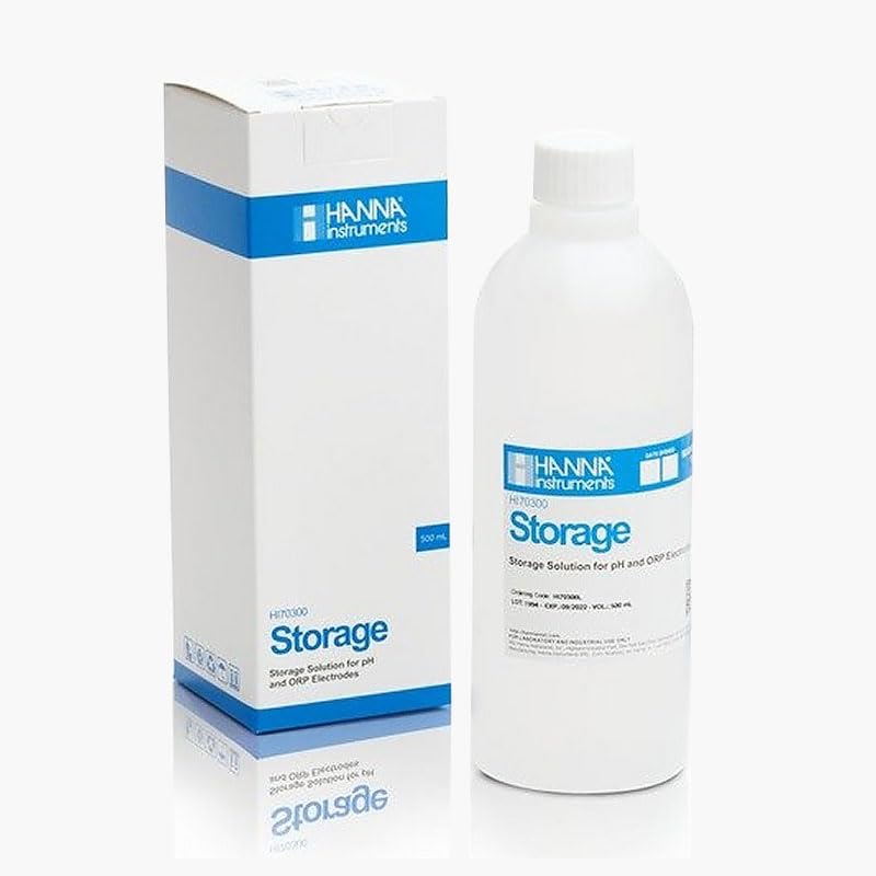 Aufbewahrungslösung HI70300L für pH- und Redoxpotential-Elektroden, 500mL-Flasche