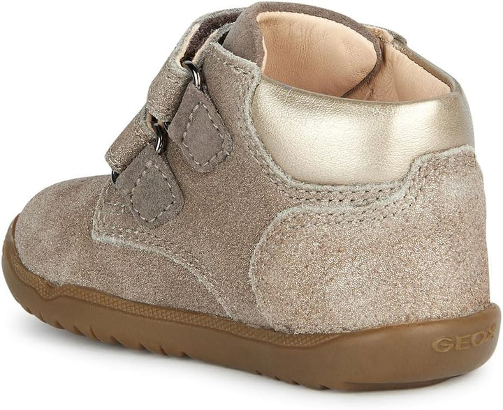 Geox Mädchen B Macchia Girl C Sneaker 18 EU Smoke Grey, 18 EU Smoke Grey