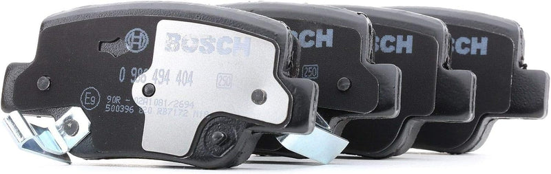 Bosch BP1328 Bremsbeläge - Hinterachse - ECE-R90 Zertifizierung - vier Bremsbeläge pro Set