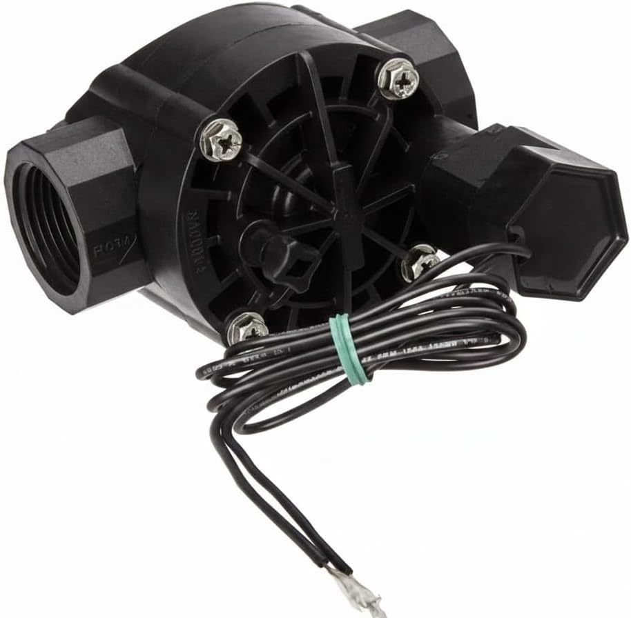 Suinga Packung mit 4 Elektroventilen Rigo Rain Bird 100 HV. 1 Zoll 9 V 32 mm für Stromversorgung mit