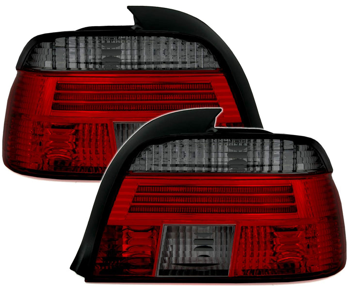 AD Tuning 960323 Rückleuchten Set (2-teilig), Klarglas Rot Smoke, Facelift Optik