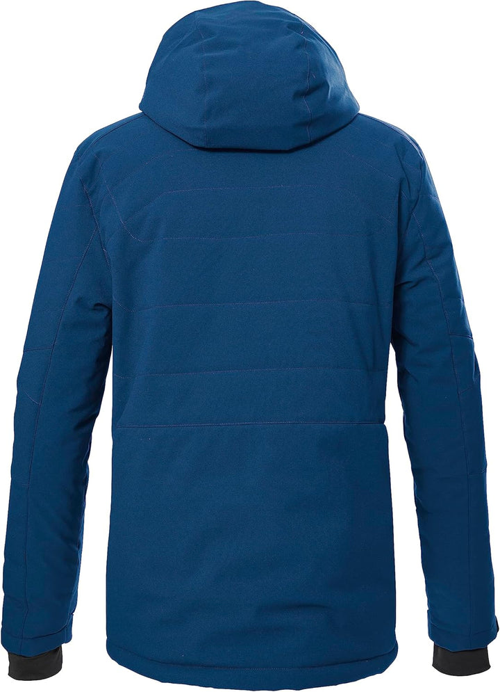 Killtec Herren Ksw 68 Mn Ski Qltd Jckt Skijacke/Jacke in Daunenoptik mit abzippbarer Kapuze und Schn
