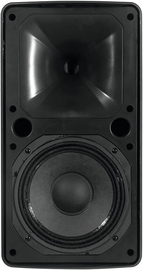 OMNITRONIC ODP-208 Installationslautsprecher 16 Ohm schwarz | Wetterfester 8"-Wandlautsprecher mit H