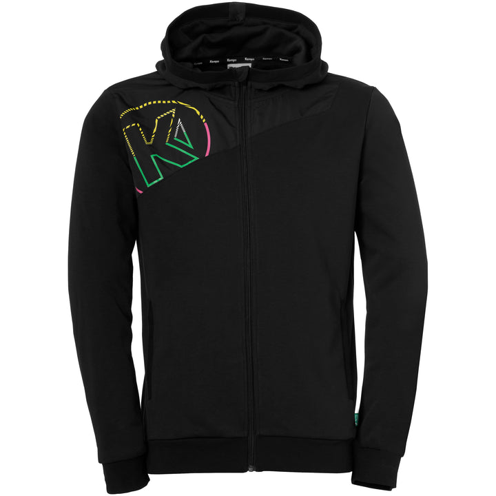 Kempa Herren Hood Jacket BACK2COLOUR Hoody Kapuzenjacke Trainingsjacke Handball Sweatshirt mit Kapuz