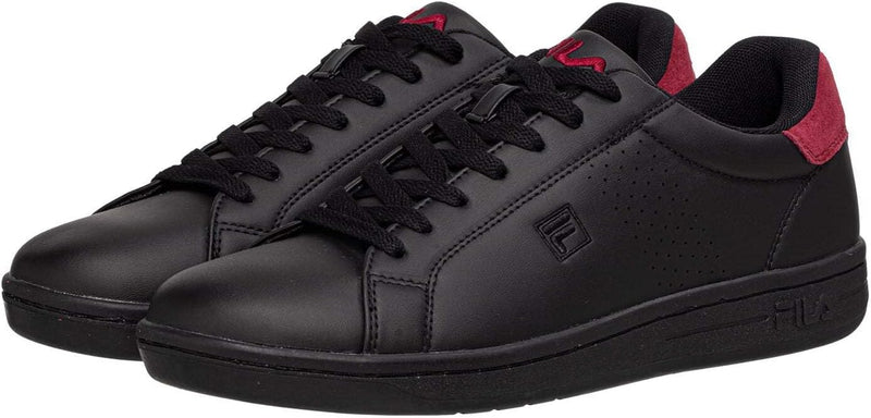 FILA Herren Crosscourt 2 F Sneaker 40 EU Black Tawny Port, 40 EU Black Tawny Port