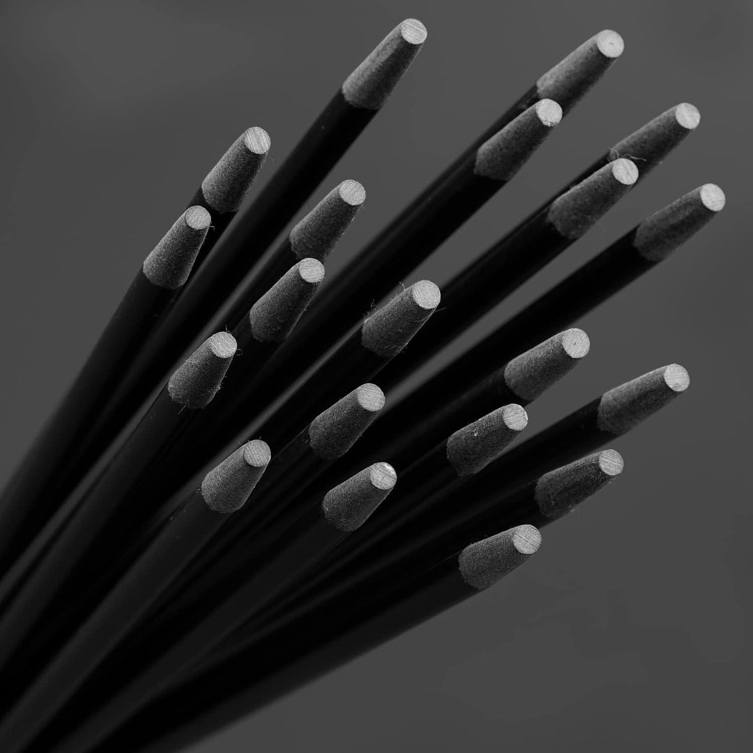 20 Schwarze Rankstäbe Rundstäbe aus Glasfaser (Fiberglas) Glasfaserstäbe 1 m x 7 mm + 20 Steckhülsen