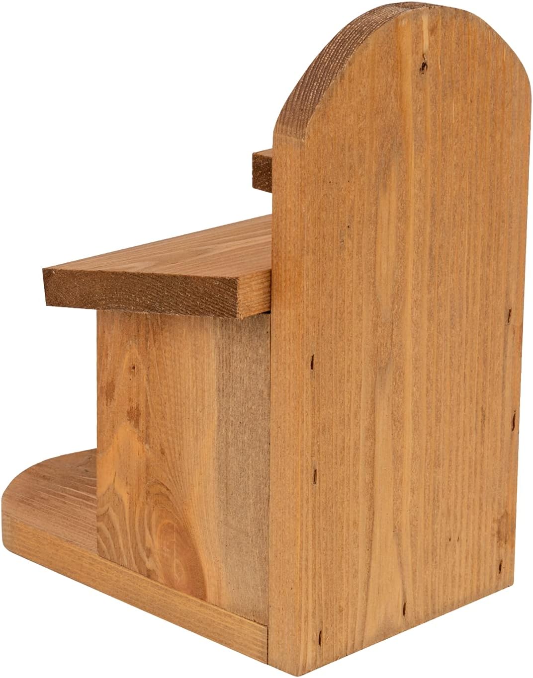 VOSS.garden Eichhörnchen Futterstation Kiefernholz wetterbeständig Futterhaus