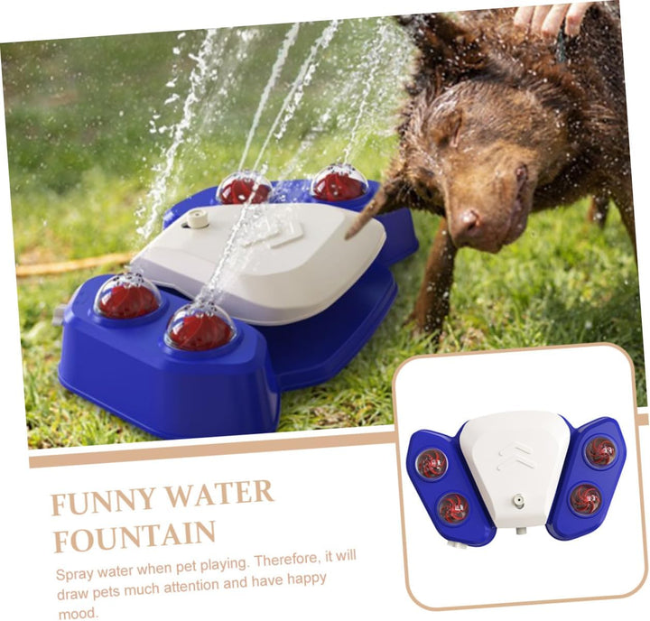 Supvox Hunde-wasserbrunnen Spielzeug Mit Sprinkler-Design Für Wasserspiele Aus Hochwertigem Multifun