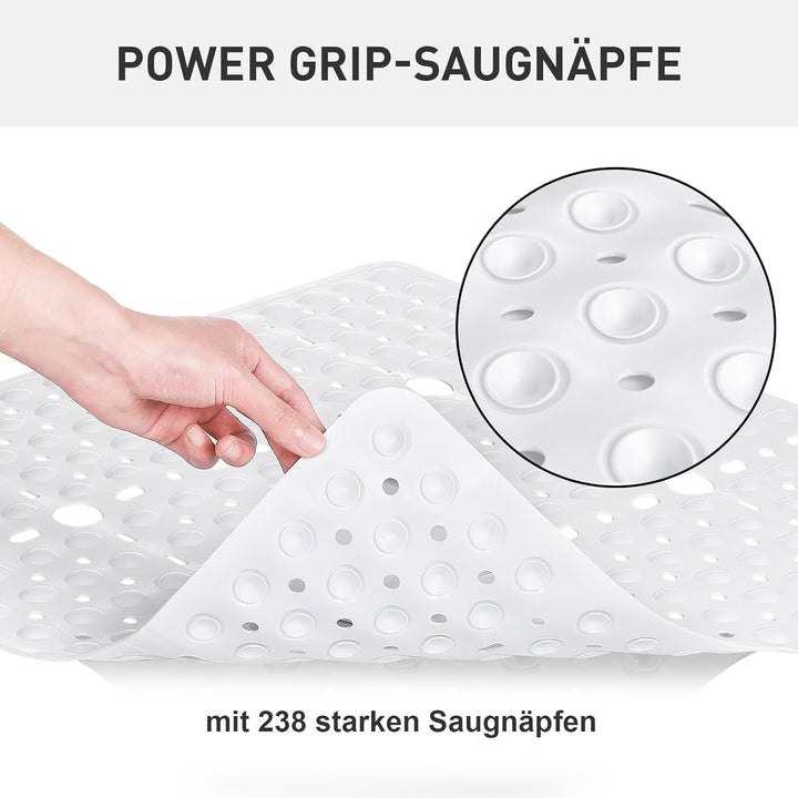 XIYUNTE Gross Duschmatte rutschfest Anti Schimmel - 70x70cm XL Quadratische rutschfeste Duschmatten