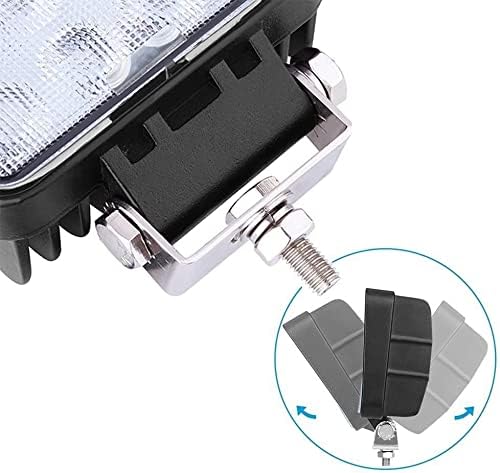 10X 48W 16 LEDs Offroad Lampe LED Arbeitsscheinwerfer Flutlicht Reflektor Arbeitslicht Zusatzscheinw