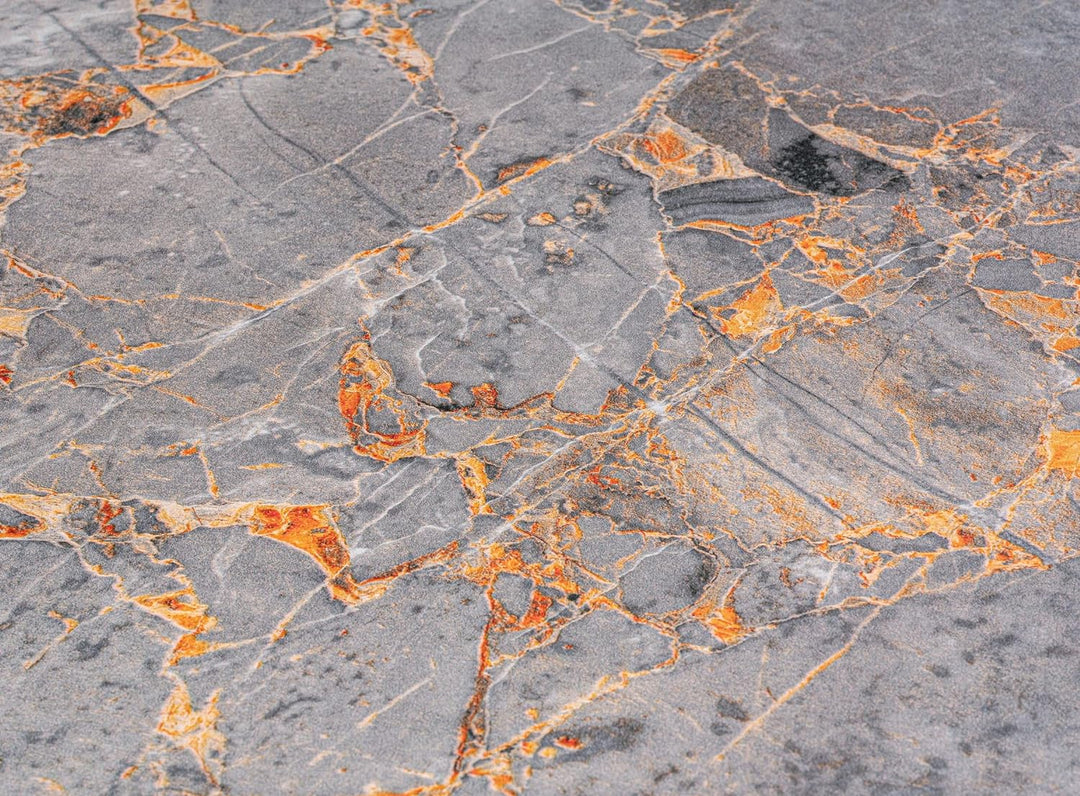 WENKO WC-Sitz Grey Marble, eleganter Toilettensitz aus antibakteriellem Duroplast mit Absenkautomati