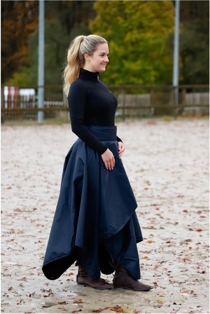 Lazura - Winter Reitrock für Damen Riga | Winterrock Winddicht & atmungsaktiv | Thermorock mit Fleec