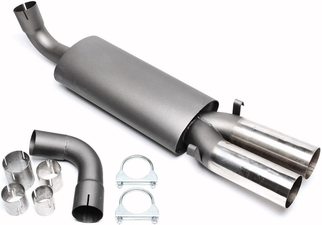 Sportendschalldämpfer Sportauspuff Sportschalldämpfer Sportendtopf Sport Endschalldämpfer Endtopf,