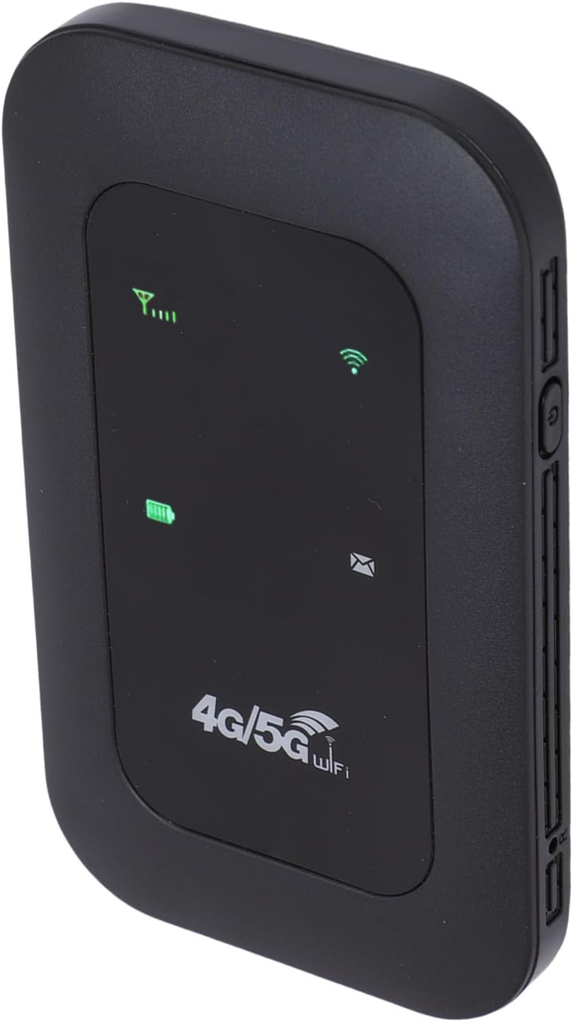 Vikye 4G 5G Mobiler Hotspot, Tragbares WLAN für Reisen in Mehr Als 140 Ländern, mit SIM-Kartensteckp
