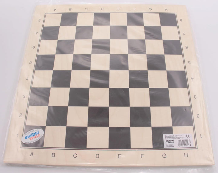 Weible Spiele 02094 - Schachbrett aus Ahorn, 48 x 48 cm