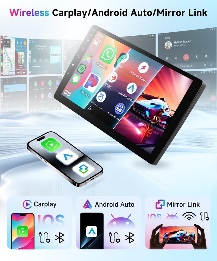 VECHTEL Autoradio 2G+64G Android 15 für Suzuki Swift 2011-2017 Suzuki Ertiga 2012-2017, 9 Zoll HD 2.