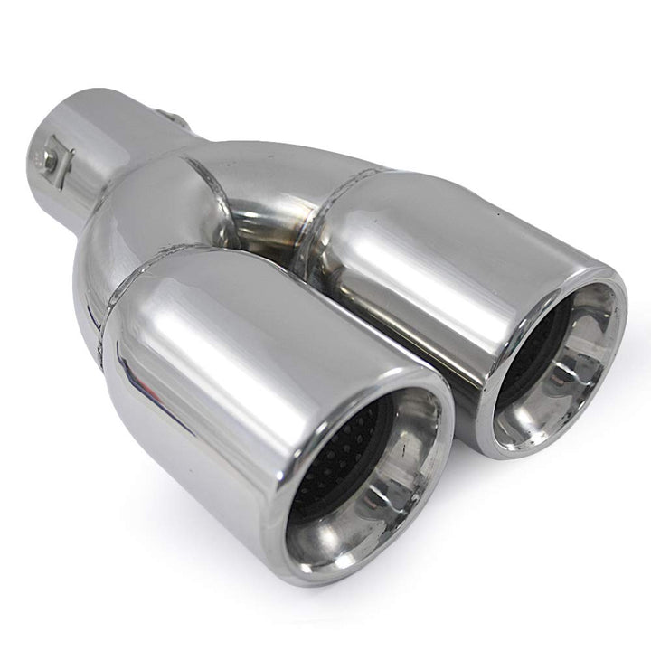 Universal 2425987 Auspuffblende Endrohr Sport Schalldämpfer Edelstahl Ø 55mm Chrom