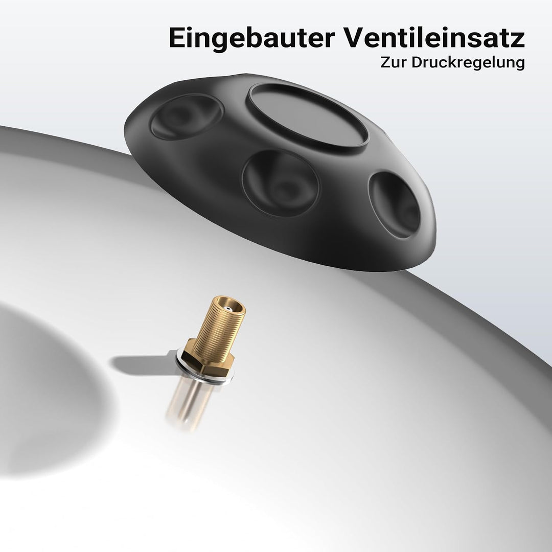 Edelstahl 100 l Ausdehnungsgefäss für Hauswasserwerke und Druckerhöhungsanlagen mit EPDM Membran