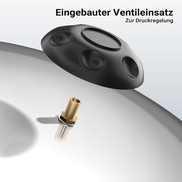 Edelstahl 100 l Ausdehnungsgefäss für Hauswasserwerke und Druckerhöhungsanlagen mit EPDM Membran