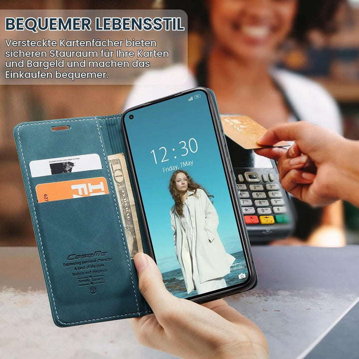 Handyhülle für Xiaomi Mi 11 Lite 4G / 5G / NE Hülle, Klapphülle Premium Lederhülle Klappbar Flip Cas