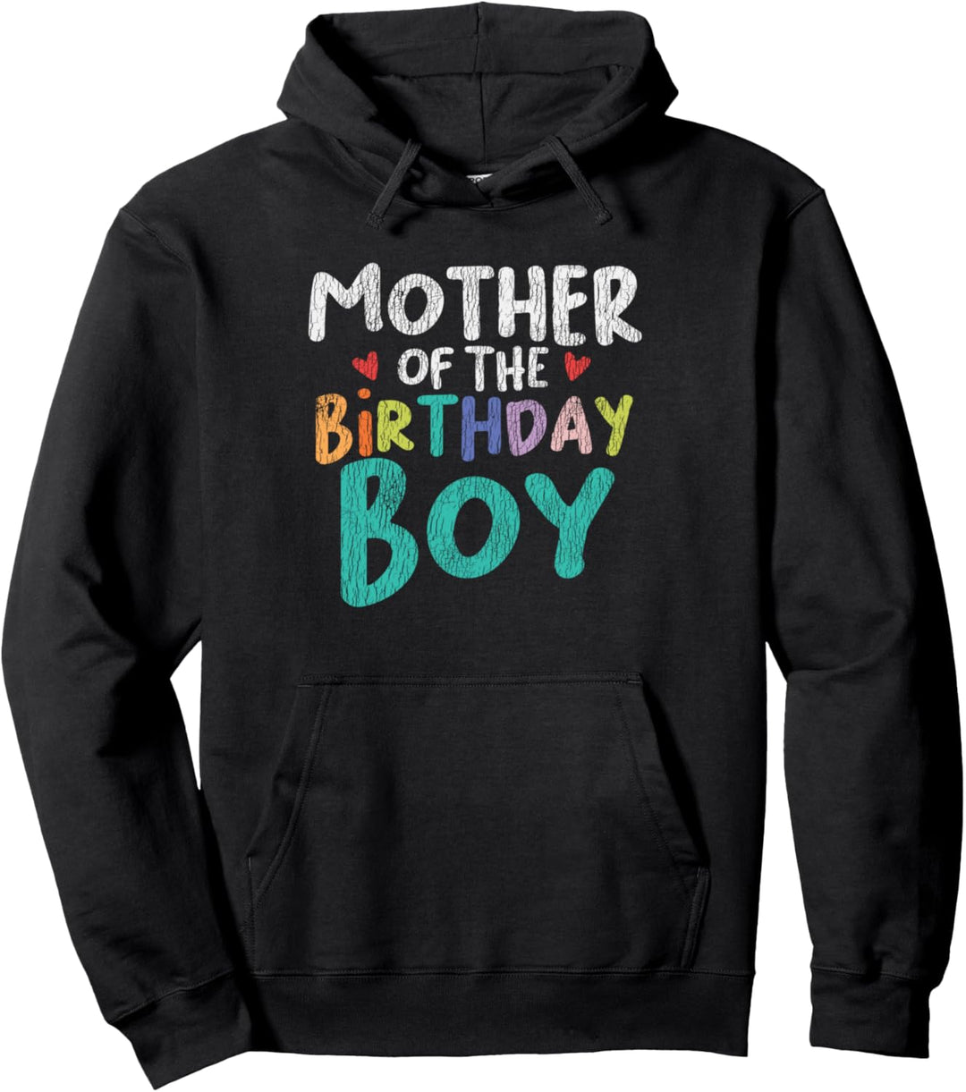 Mutter Des Geburtstagskindes New Mom Kinder Kids Vintage Pullover Hoodie