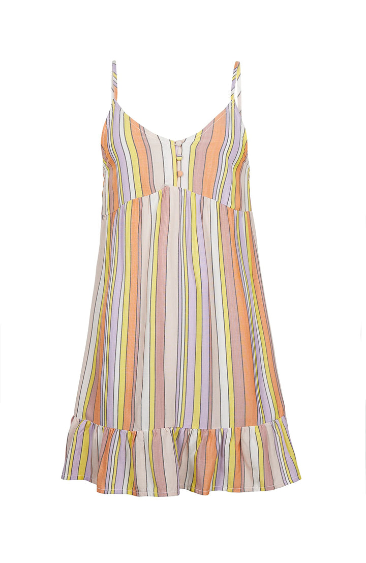 O'Neill Damen Malu Beach Dress Lässiges Kleid S-M 32021 Multi Stripe, S-M 32021 Multi Stripe